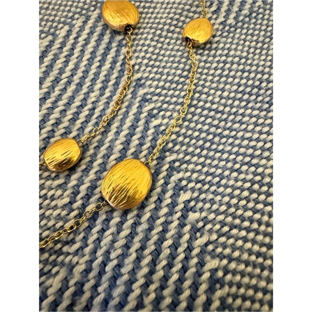 Gold-Tone Multi-Bead Layered Necklace - Women's Jewelry - Picture 2 of 3